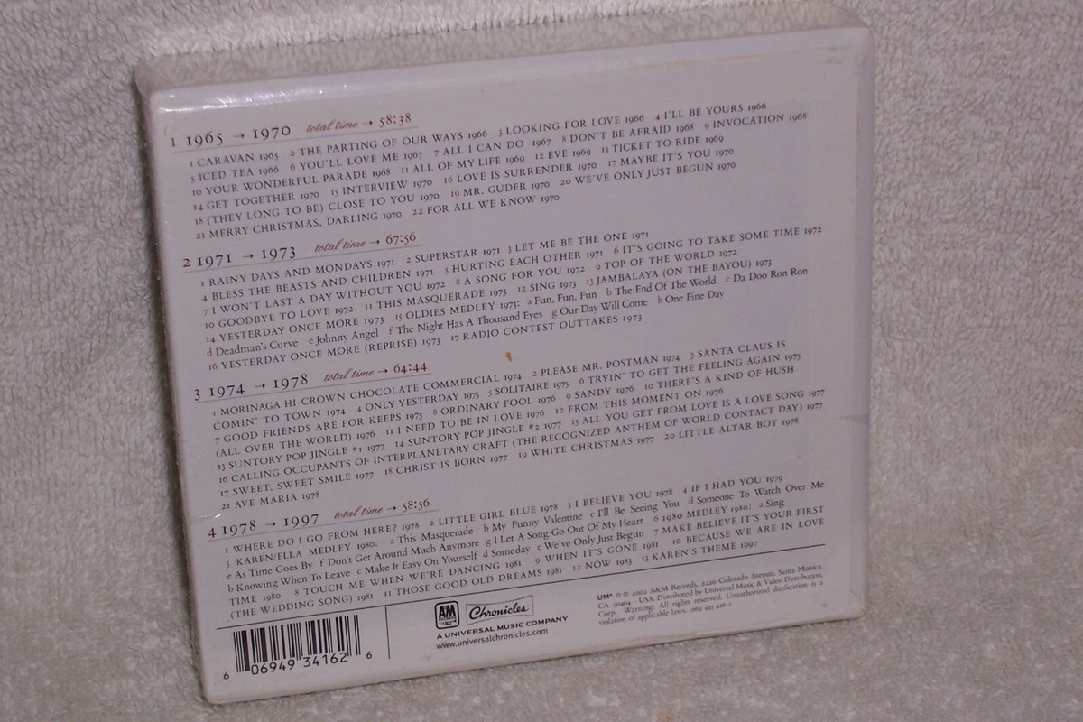 CARPENTERS ベストヒット集 1965-1982 CARPENTERS ベストヒット集 1965-1982 The Essential Collection