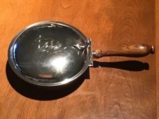 Vintage Sheffield Silver Co. Crumb Catcher Silent Butler Silver Plate Horse USA