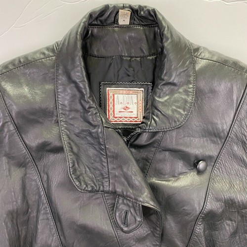 ADA Lederjacke M Double Rider weich Echtleder schwarz - Bild 2 von 12