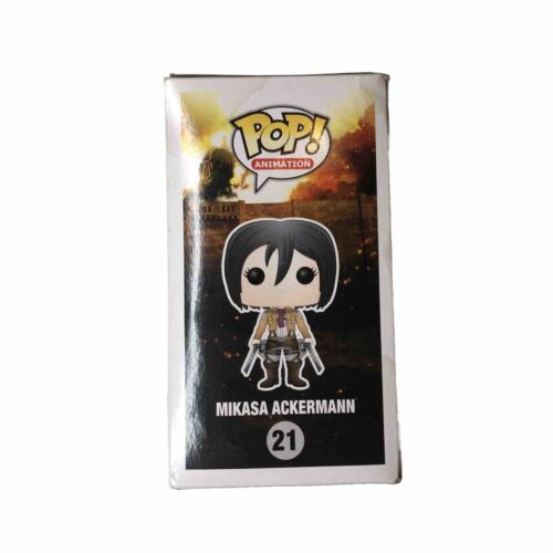 Mikasa Ackerman 21 Pop - Anime - Attack on Titan Funko Pop! Vinyl 2015 Vaulted - Picture 4 of 10