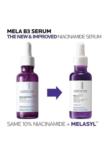 La Roche-Posay - MELA B3 Anti-Dark Spot Serum for Hyperpigmentation - 30ml - NEW - Picture 2 of 3