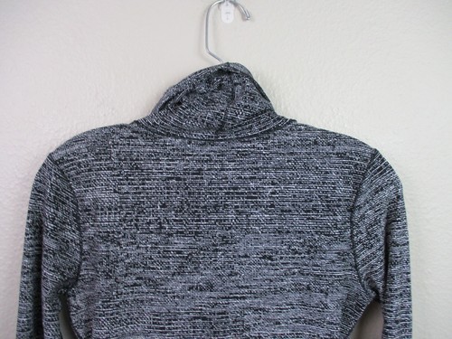 Lululemon Melodic Movement Long Sleeve Top Size 4 Black Twillines Nulu Twist - Picture 5 of 11