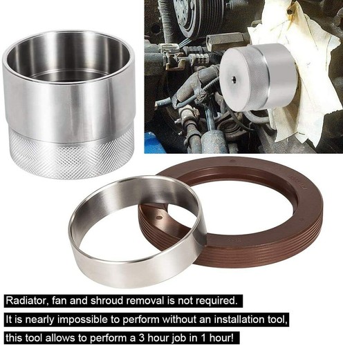 303-761 Ford 6.0L Powerstroke Manivela Delantera Desgaste Manguito Instalador Kit Herramienta de Sello - Imagen 5 de 16
