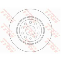 TRW 2X Bremsscheibe Hinten 300 Voll FüR VW Passat Variant 3G5 CB5 DF6504