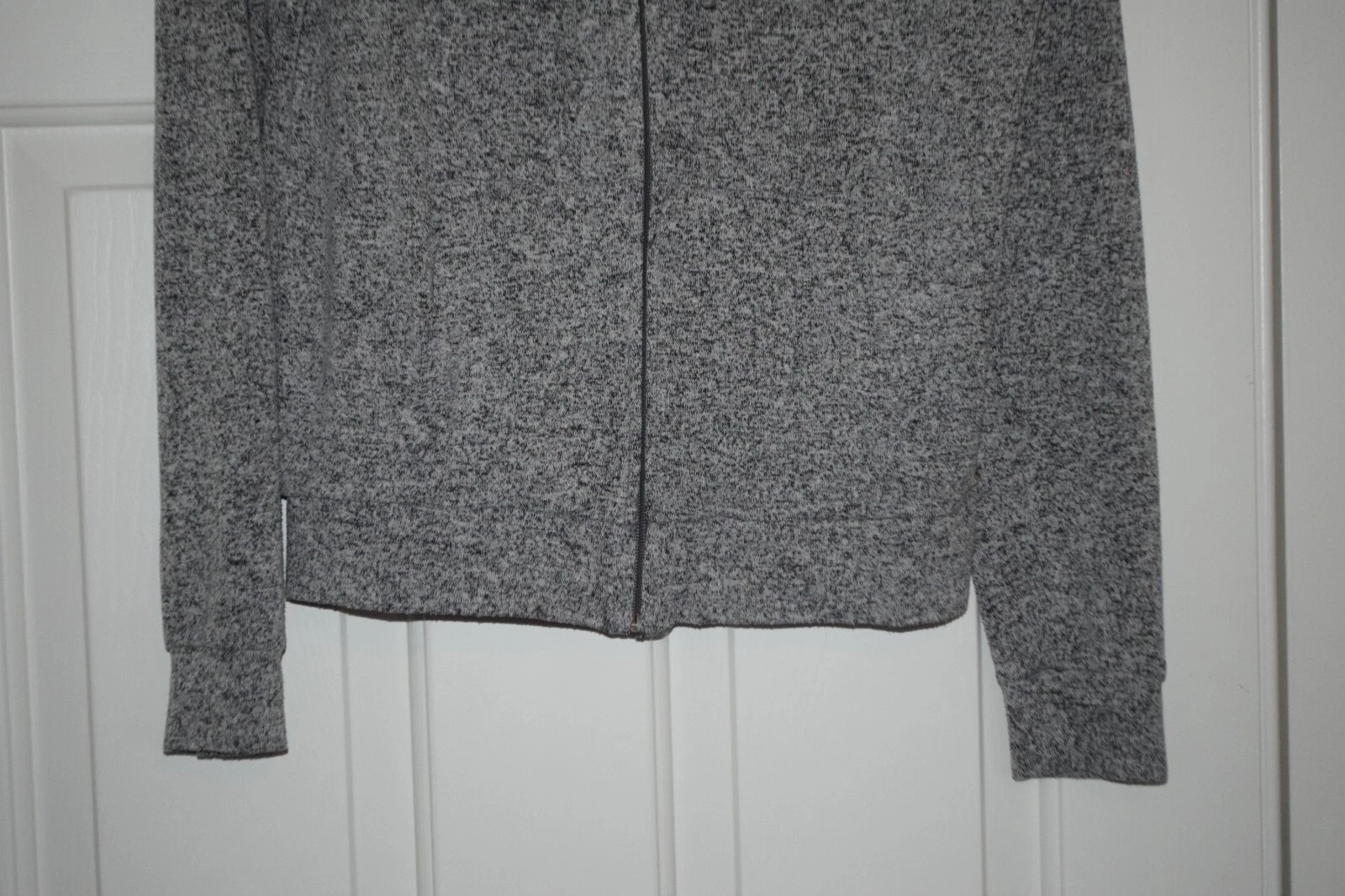 UNDERCOVER Giacca felpa con cappuccio leggera Victoria's Secret ROSA taglia S grigio marmorizzato