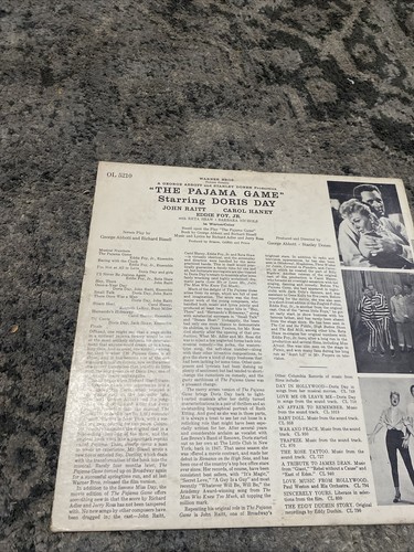 Doris Day "The Pajama Game" 1973 Vinyl LP Columbia OL 5210 like - Picture 2 of 3