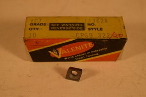 Surplus-NOS-Valenite-CPGB-322-VC7-Inserts-Lot-of-5-Pieces