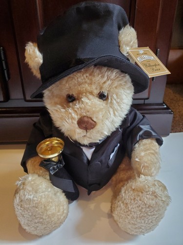 1999 Millenium Wellington Teddy Bear Dillards Plush 12" Stuffed Animal Atkins - Picture 1 of 4