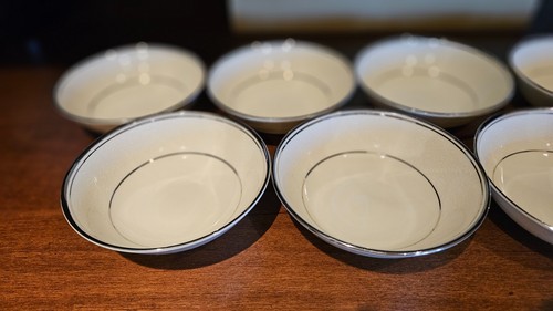 MINTON BRIDAL VEIL 5 1/4 INCHES. FRUIT  BOWLS   10      - Picture 7 of 18