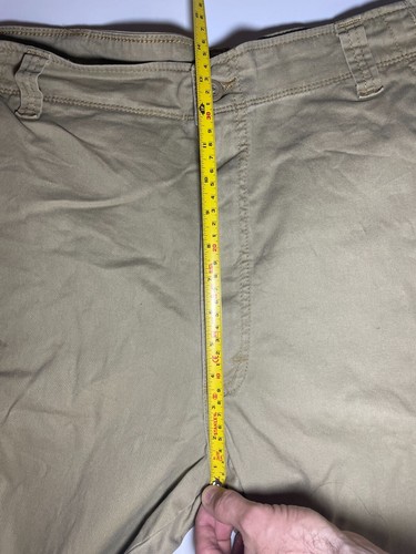 Wrangler Cargo Trousers Mens W40" L30 Y2K Relaxed Baggy Fit Workwear Pants Beige - Bild 9 von 12