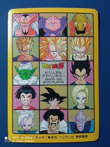 Dragon Ball Z DBZ Karte Carddass Visual Adventures Jap Original 1995 - Bild 9 von 21