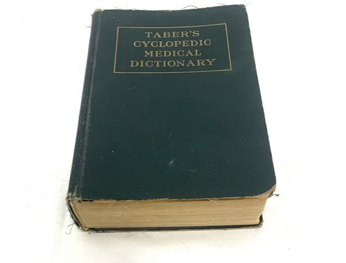 Vintage 1959 Taber's Cyclopedic Medical Dictionary by Clarence Wilbur Taber - Picture 5 of 6