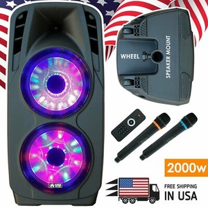 rechargeable dj speakers