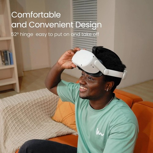 Correa de cabeza KIWI Design Elite para Oculus Quest 2 | Ajustable | Cómoda | Q31 - Imagen 5 de 12
