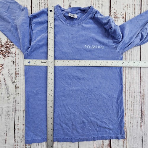 My Love Yacht T-Shirt Blau Kurzarm Baumwolle Herren S - Bild 8 von 10