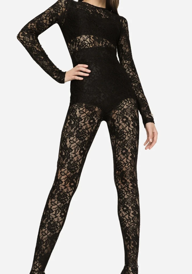 Dolce & Gabbana  Jumpsuit Spitze Overall Lace Gr. S/M Neu NP 1650€ - Bild 1 von 4