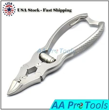 NAIL NIPPER 6" CONCAVE JAWS DOUBLE ACTION Clippers for Podiatrist