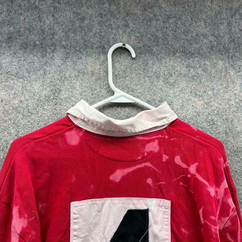 Vintage Ralph Lauren Polo Shirt Mens XL Red Sport Long Sleeve Y2K Embroidery 4 - Picture 8 of 12
