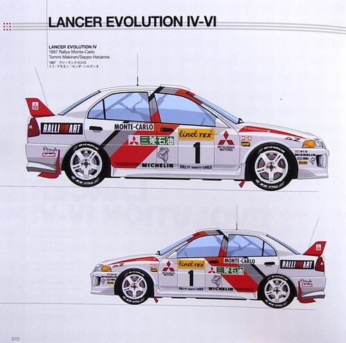 BOOK] Rally Car Illustrations stage2 MITSUBISHI Lancer Evolution