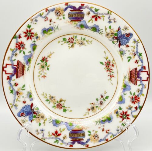 ANTIQUE 1891 ROYAL WORCESTER PEKIN TRIO: PLATE, CUP & SAUCER, EXCELLENT COND - Picture 5 of 16