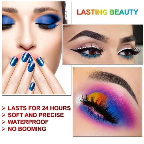 18-Color Color Eyeliner And Lip Liner Gel Pen, Eyeliner Pen, Eye And Lip Liner - Picture 6 of 66