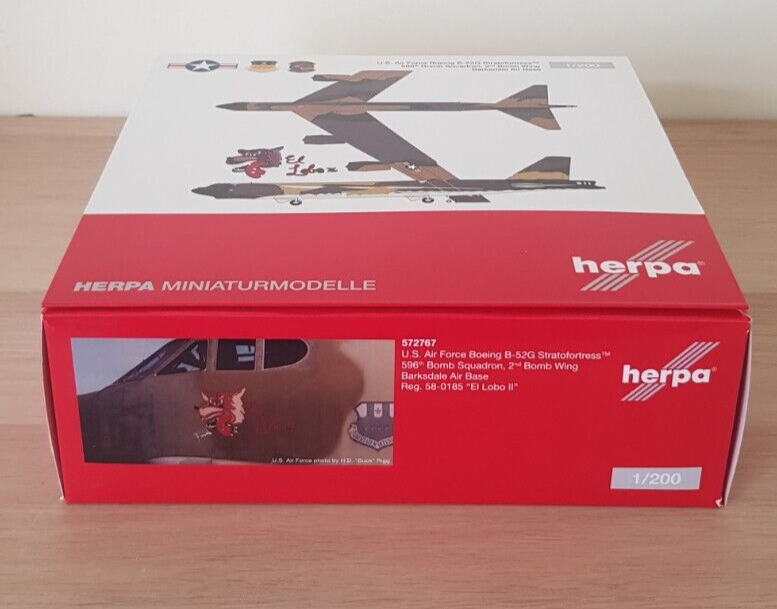 航空機・ヘリコプター 1/200 B-52H Stratofortress Herpa Herpa 1/200 B-52H Stratofortress review! - YouTube