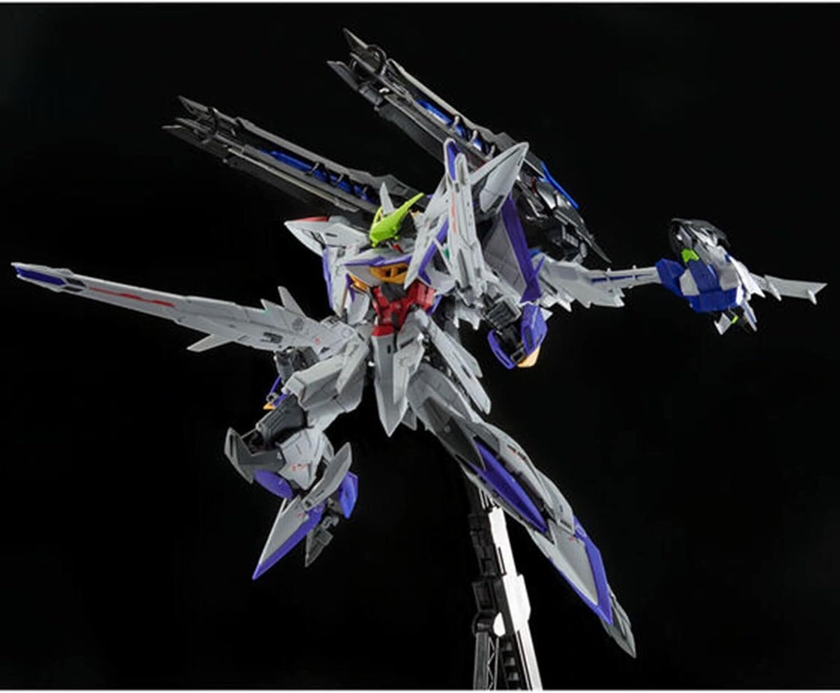 ロボット MG 1/100 RAJIN STRIKER & ECLIPSE GUNDAM MG 1 100 Eclipse Gundam + Raijin Striker Gundam SEED Premium