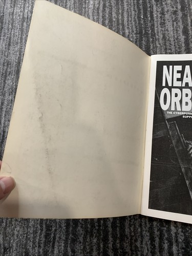 Cyberpunk 2020 Near Orbit RPG R. Talsorian Source Book Vintage Nice 1989 CP3301 - Bild 20 von 24