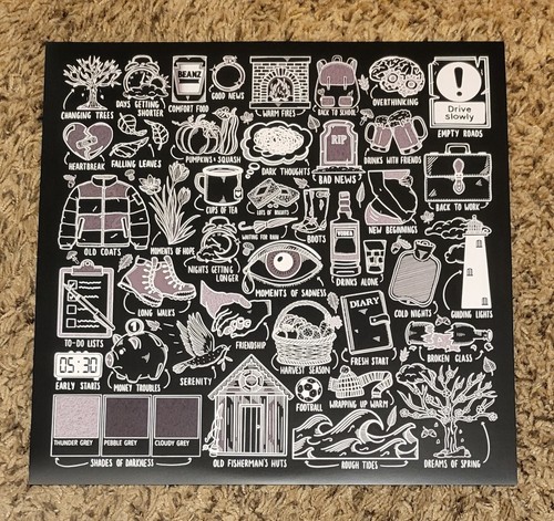 ED SHEERAN Autumn Variations LE Spotify Fans First Vinyl w/Poster -IN HAND - Picture 4 of 6