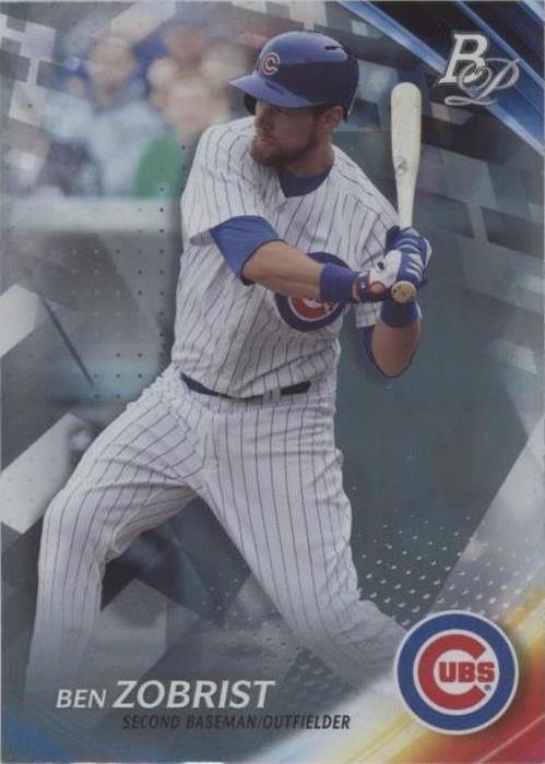 2017 Bowman Platinum - Ben Zobrist #83 - 1 of 1