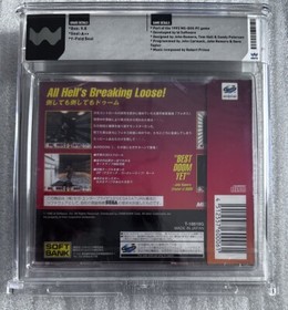 DOOM Sega Saturn (Japan Import) Rare WATA GRADE 9.8 A++ US SELLER FREE SHIPPING