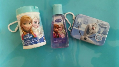 DISNEY FROZEN ~  BLUE METAL PURSE ~ WITH ADDED EXTRAS!!! - Picture 2 of 2