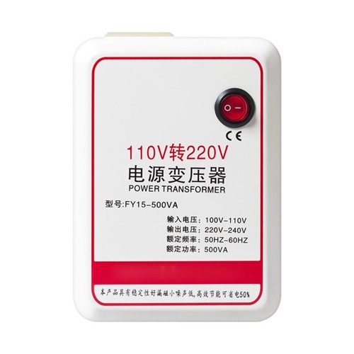 110V to 220V Power transformer Voltage Converter Power Adapter Transformer 500W - Picture 1 of 11