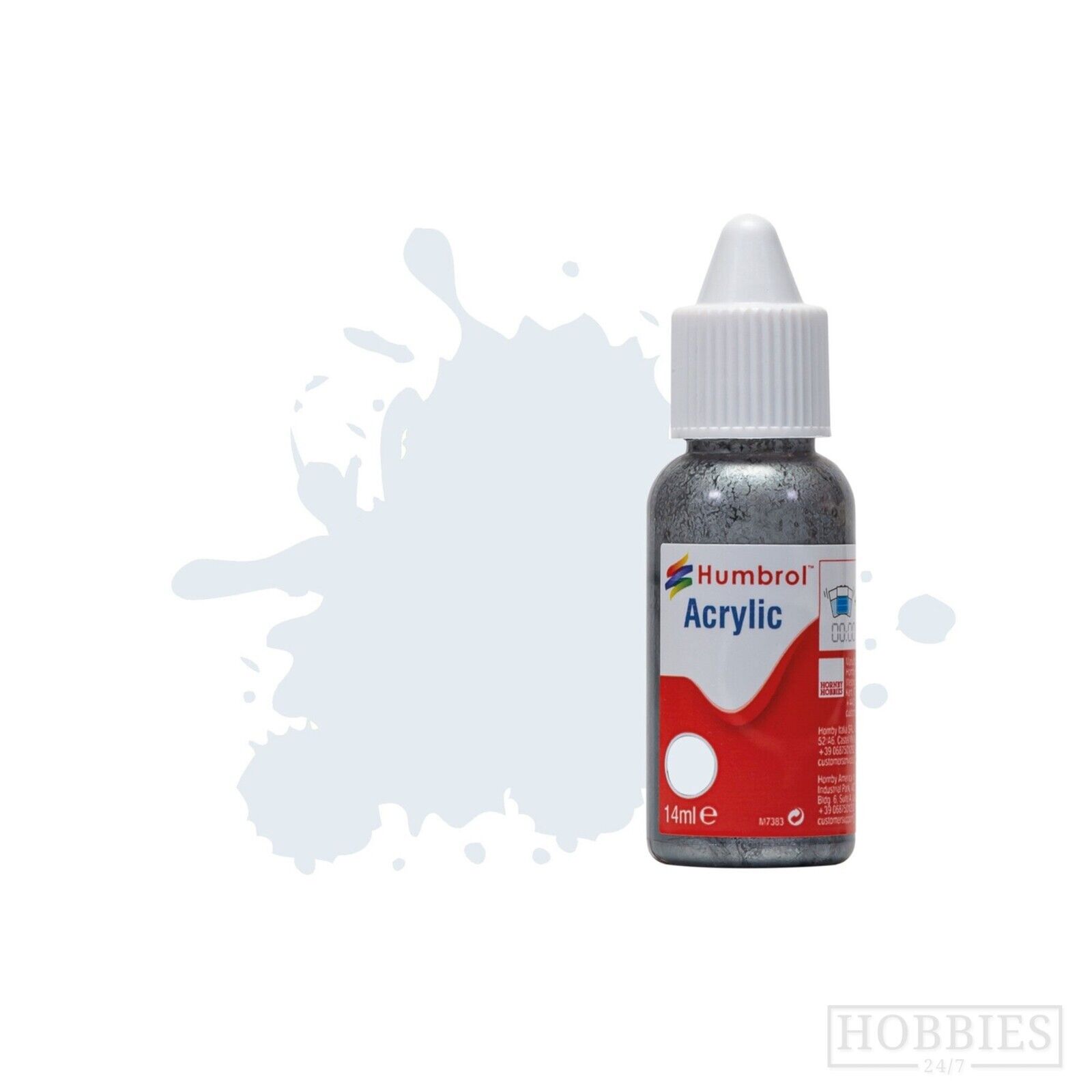 Humbrol Acrylic Model Paint 14ml Bottles Full Set Matt Gloss Metallic Colours