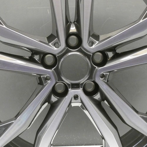 BMW X1 X2 Gris Corte de Diamante 19" Aleación Llanta 8J 715M 8008616 Original - Imagen 3 de 13