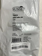 Sunset Healthcare CPAP Smoothbore Tubing 6 Foot - TUB06