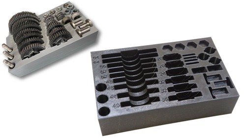 Organizador de soporte de estante de almacenamiento para juego de engranajes de cambio de torno de metal Atlas (10" / 12") - Imagen 1 de 7