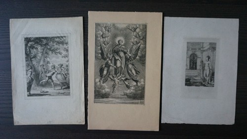 GRAVUREN - KONVOLUT 18 STÜCK - 18. UND 19. JAHRHUNDERT - Bild 6 von 7