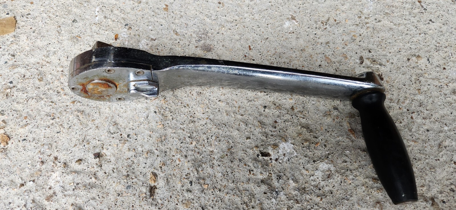Ratcheting winch handle Barlow Chrome eBay