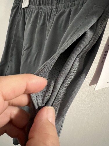 Nike Dri-fit Boys Shorts Gray With Nike Swoosh Sz 5/Medium 4 - 5 Years MSRP $24 - Picture 3 of 7