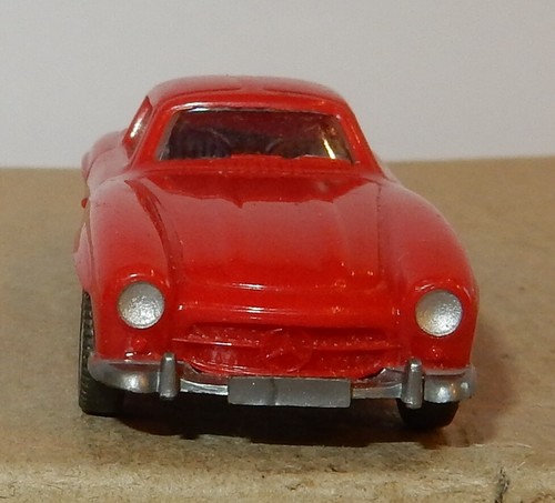 Micro Wiking Ho 1/87 Mercedes Benz 300 SL Red No Box - Picture 2 of 12