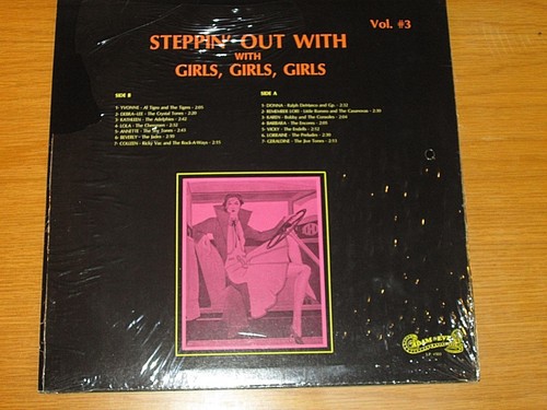 DOO WOP GROUP LP - VARIOUS ARTISTS - ADAM & EVE 503 - "STEPPIN' OUT WITH GIRLS" - Imagen 2 de 2