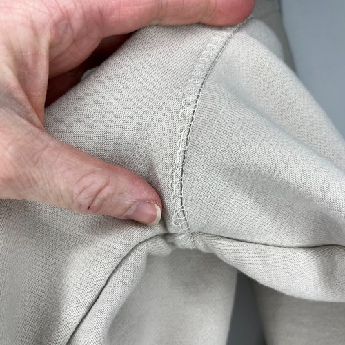 Zara Mens Heavyweight Hoodie Small Light Brown Cotton Long Sleeve Sweatshirt - Picture 19 of 24