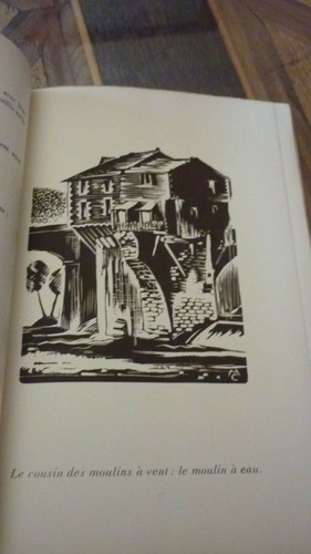 Moulins: - Collignon M. :Gardez-nous vos ailes O Moulins! - Paris R. Helleu 1938 - Picture 3 of 4