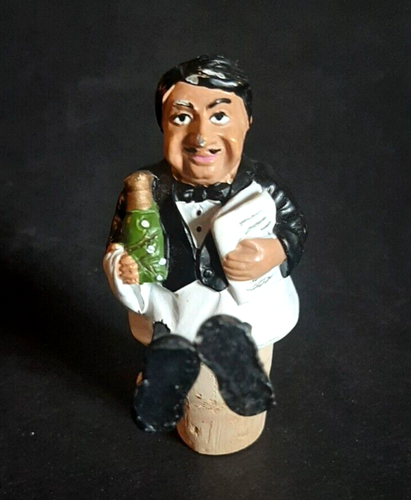 Weinflaschenverschluss Konvolut 5 Vogel Kaktus Mann Schmuck Wirbel - Bild 8 von 20