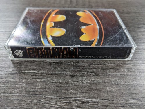 Batman Soundtrack Cassette Tape Warner 1989 - Picture 3 of 4