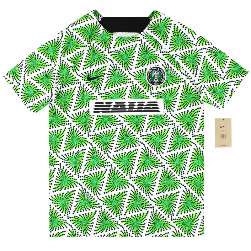 人気商品 Nigeria National Football Soccer Team Pre Match Jersey 22/23 ウェア