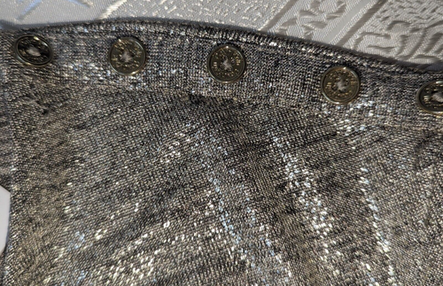 NEW CALVIN KLEIN GOLD 6% SPANDEX DRESSY WOMEN'S TOP US M - Picture 8 of 9