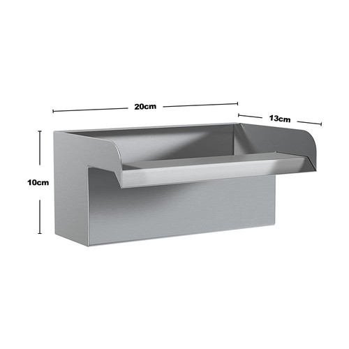 30/40/60cm Pond Waterfall Blade Stainless Steel Water Feature Cascade Fountains - Picture 11 of 26