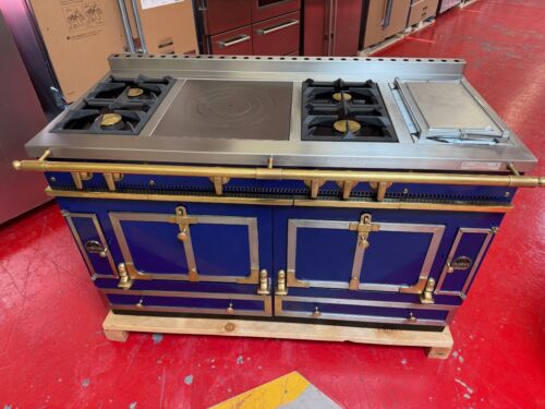 60” La Cornue Chateau 150 Dual Fuel LP Range CH7HSGEU11 (Used) - Picture 3 of 12